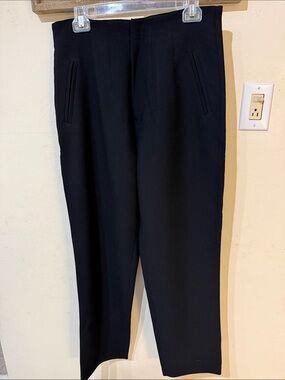 Banana Republic Black Women's Tailored Tapered Trousers